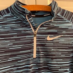 Nike running quarters zip